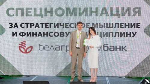 Спецноминация за стратегическое мышление и финансовую дисциплину Я расту
